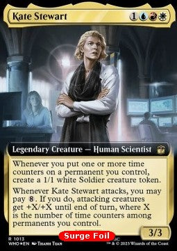 Kate Stewart (V.3) - Universes Beyond: Doctor Who: Extras (Rare) [XWHO-1013]