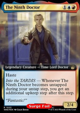 The Ninth Doctor (V.4) - Universes Beyond: Doctor Who: Extras (Rare) [XWHO-1023]