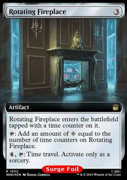Rotating Fireplace (V.3) - Universes Beyond: Doctor Who: Extras (Rare) [XWHO-1052]