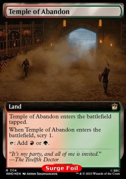 Temple of Abandon (V.3) - Universes Beyond: Doctor Who: Extras (Rare) [XWHO-1114]
