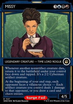 Missy (V.5) - Universes Beyond: Doctor Who: Extras (Rare) [XWHO-1137]