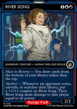 River Song (V.5) - Universes Beyond: Doctor Who: Extras (Rare) [XWHO-1138]