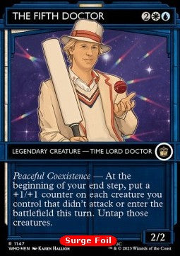 The Fifth Doctor (V.5) - Universes Beyond: Doctor Who: Extras (Rare) [XWHO-1147]