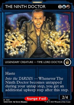 The Ninth Doctor (V.5) - Universes Beyond: Doctor Who: Extras (Rare) [XWHO-1151]