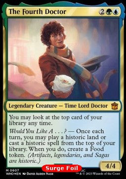 The Fourth Doctor (V.3) - Universes Beyond: Doctor Who: Extras (Mythic) [XWHO-607]