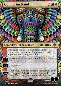 Quintorius Kand (V.2) - The Lost Caverns of Ixalan: Extras (Mythic) [XLCI-352]