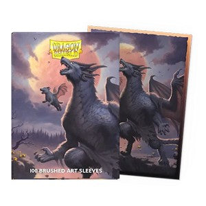 100 Dragon Shield Sleeves - Brushed Halloween 2023