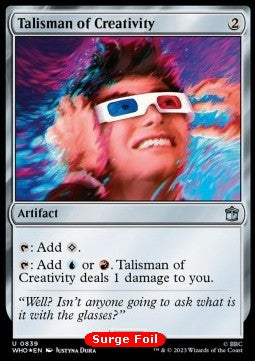 Talisman of Creativity - Universes Beyond: Doctor Who: Extras (Uncommon) [XWHO-839]