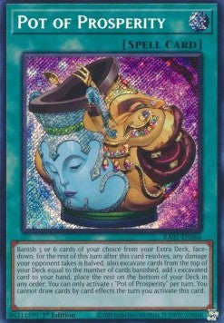 Pot of Prosperity (V.3 - Secret Rare) - 25th Anniversary Rarity Collection (Secret Rare) [RA01-066]