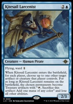 Kitesail Larcenist - The Lost Caverns of Ixalan (Rare) [LCI-61]