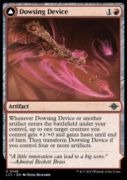 Dowsing Device // Geode Grotto - The Lost Caverns of Ixalan (Uncommon) [LCI-146]