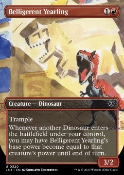 Belligerent Yearling - The Lost Caverns of Ixalan: Extras (Uncommon) [XLCI-320]