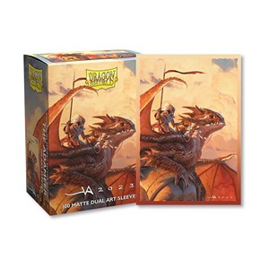 100 Dragon Shield Sleeves - Matte Dual Signature Series "The Adameer"
