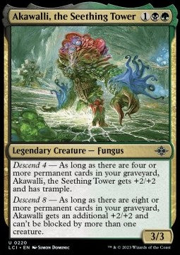Akawalli, the Seething Tower - The Lost Caverns of Ixalan (Uncommon) [LCI-220]