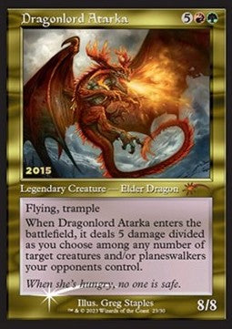 Dragonlord Atarka - 30th Anniversary Celebration (Mythic) [30C-2015]