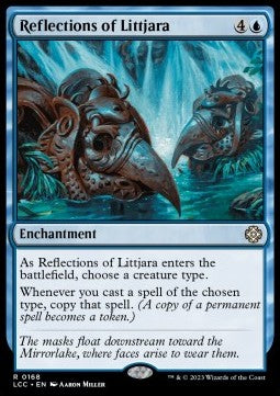 Reflections of Littjara - Commander: The Lost Caverns of Ixalan (Rare) [LCC-168]