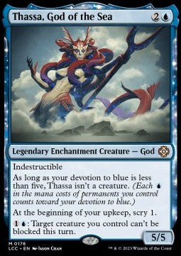 Thassa, God of the Sea - Commander: The Lost Caverns of Ixalan (Mythic) [LCC-176]