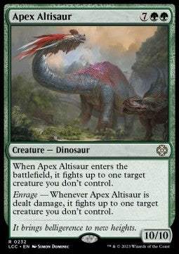 Apex Altisaur - Commander: The Lost Caverns of Ixalan (Rare) [LCC-232]