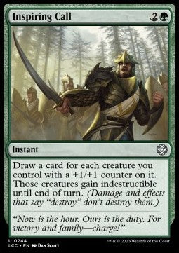 Inspiring Call - Commander: The Lost Caverns of Ixalan (Uncommon) [LCC-244]