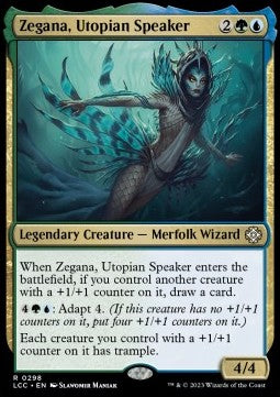 Zegana, Utopian Speaker - Commander: The Lost Caverns of Ixalan (Rare) [LCC-298]