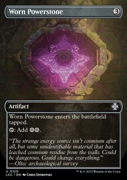 Worn Powerstone - Commander: The Lost Caverns of Ixalan: Extras (Uncommon) [XLCC-120]