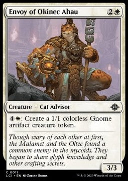 Envoy of Okinec Ahau - The Lost Caverns of Ixalan (Common) [LCI-11]