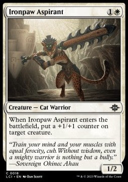Ironpaw Aspirant - The Lost Caverns of Ixalan (Common) [LCI-18]