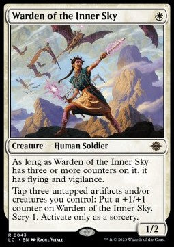 Warden of the Inner Sky - The Lost Caverns of Ixalan (Rare) [LCI-43]
