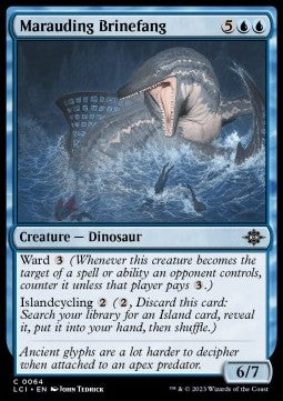 Marauding Brinefang - The Lost Caverns of Ixalan (Common) [LCI-64]