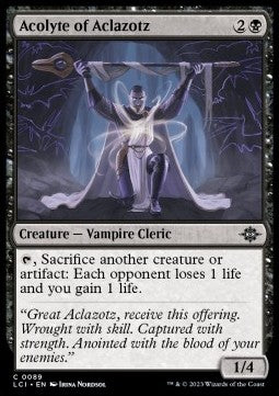Acolyte of Aclazotz - The Lost Caverns of Ixalan (Common) [LCI-89]