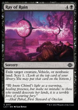 Ray of Ruin - The Lost Caverns of Ixalan (Common) [LCI-117]