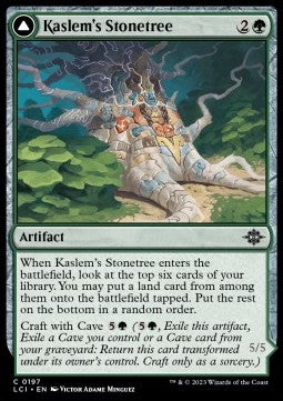 Kaslem's Stonetree // Kaslem's Strider - The Lost Caverns of Ixalan (Common) [LCI-197]