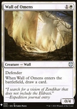 Wall of Omens - The List (Uncommon) [ZNL-35]