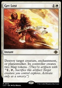 Get Lost (V.2) - The Lost Caverns of Ixalan: Promos (Rare) [PLCI-14]
