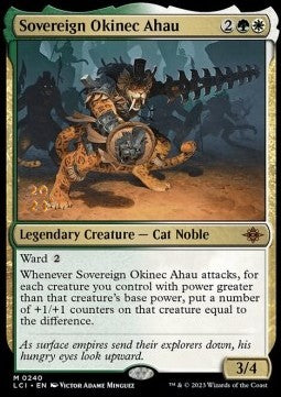 Sovereign Okinec Ahau (V.1) - The Lost Caverns of Ixalan: Promos (Mythic) [PLCI-240]