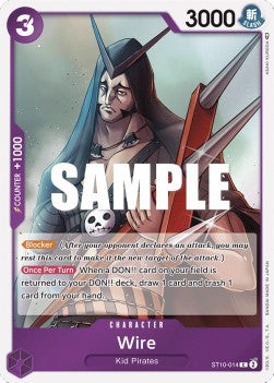 Wire (ST10-014) - Ultra Deck: The Three Captains (Common) [ST-10-014]
