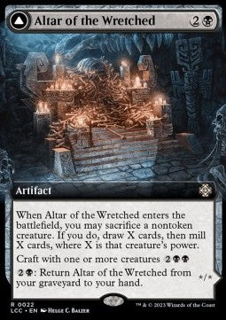 Altar of the Wretched // Wretched Bonemass - Commander: The Lost Caverns of Ixalan: Extras (Rare) [XLCC-22]