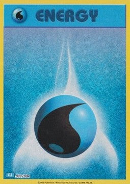 Water Energy - Pokémon Trading Card Game Classic: Blastoise & Suicune ex Deck (Fixed) [CLB-033]