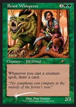 Beast Whisperer - 30th Anniversary Celebration (Rare) [30C-2018]