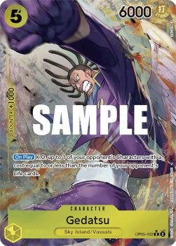 Gedatsu (OP05-102) (V.2) - Awakening of the New Era (Alternate Art) [OP05-102]