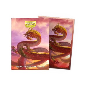 100 Dragon Shield Sleeves - Dual Matte Year of the Wood Dragon 2024