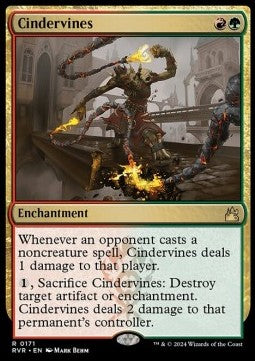 Cindervines - Ravnica Remastered (Rare) [RVR-171]