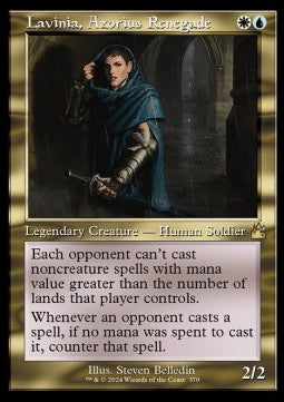 Lavinia, Azorius Renegade - Ravnica Remastered: Extras (Rare) [XRVR-370]