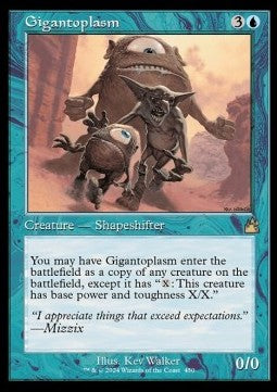 Gigantoplasm - Ravnica Remastered: Extras (Rare) [XRVR-450]
