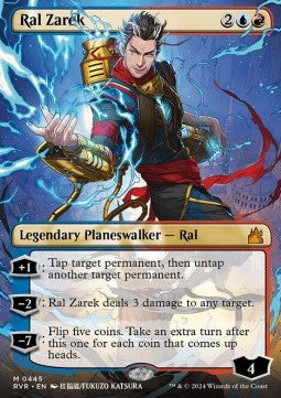 Ral Zarek - Ravnica Remastered: Extras (Mythic) [XRVR-445]