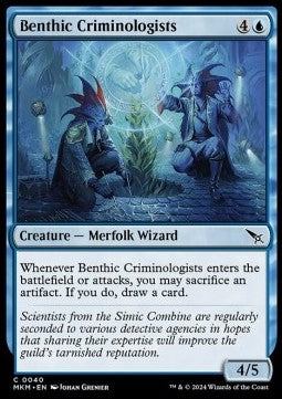 Benthic Criminologists - Murders at Karlov Manor (Common) [MKM-40]