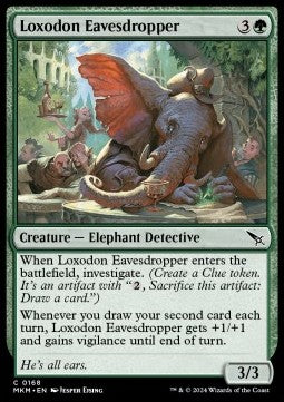 Loxodon Eavesdropper - Murders at Karlov Manor (Common) [MKM-168]