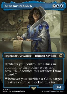 Senator Peacock - Ravnica: Cluedo Edition (Rare) [CLU-2]