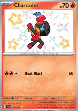 Charcadet - Paldean Fates (Shiny Rare) [PAF-114]
