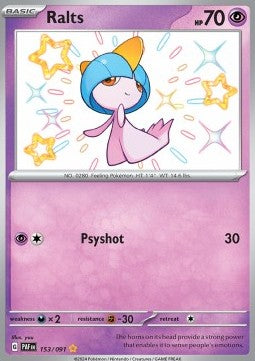 Ralts - Paldean Fates (Shiny Rare) [PAF-153]
